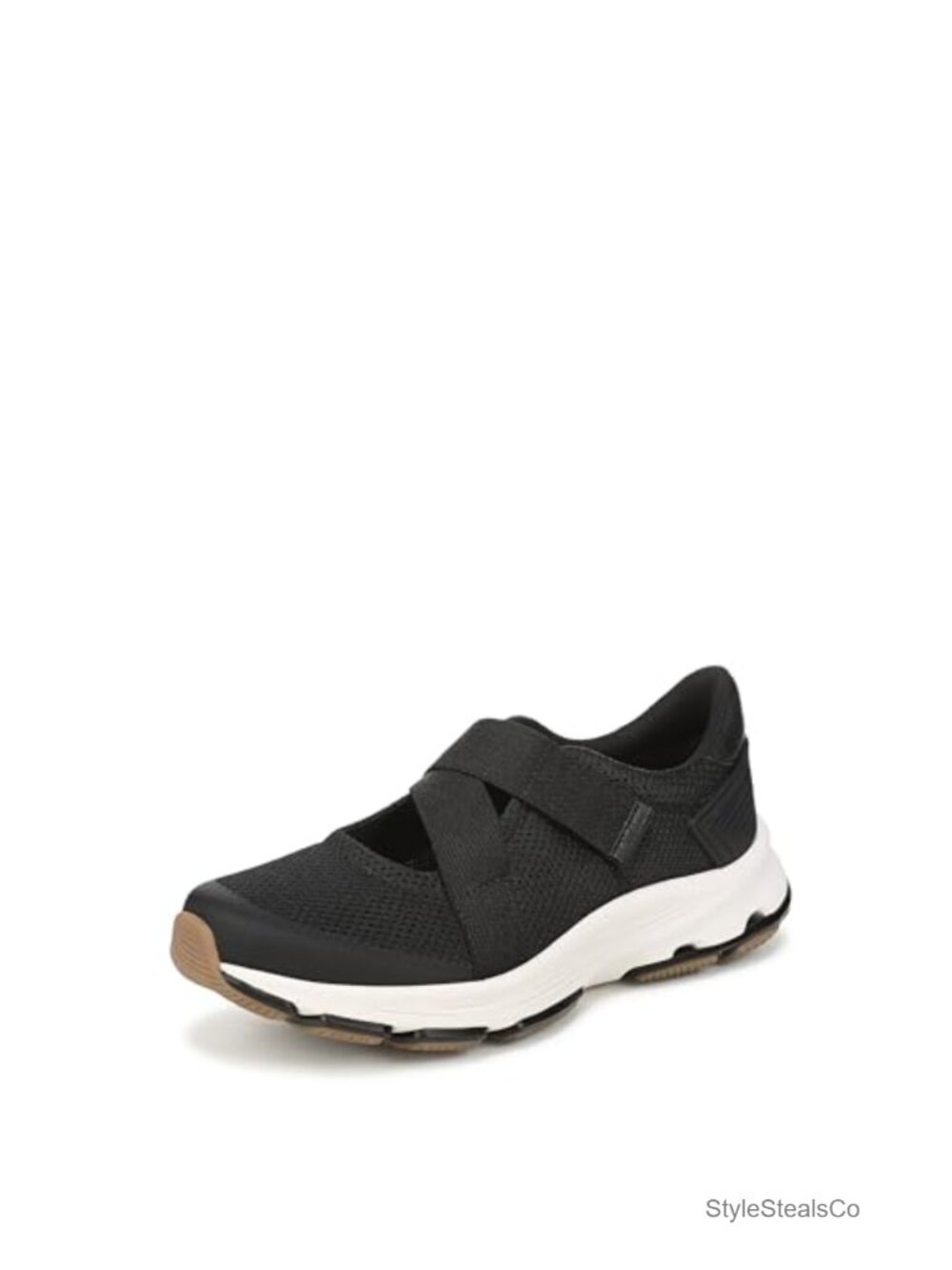 Women's Fashion Sneaker with Hook-and-Loop Strap, Walking Shoe